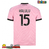 Camisa de Futebol Juventus Pierre Kalulu #15 Equipamento Secundário 2026-27 Manga Curta